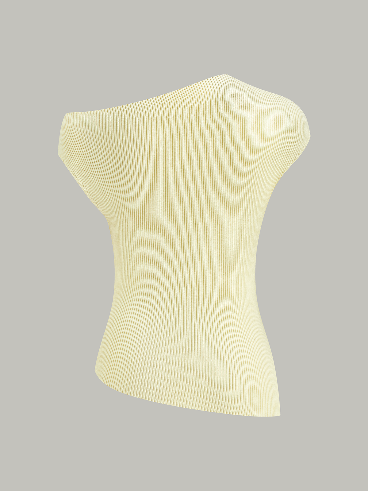 Off-Shoulder Knit Top with Crystal Embellishments-Chicvia