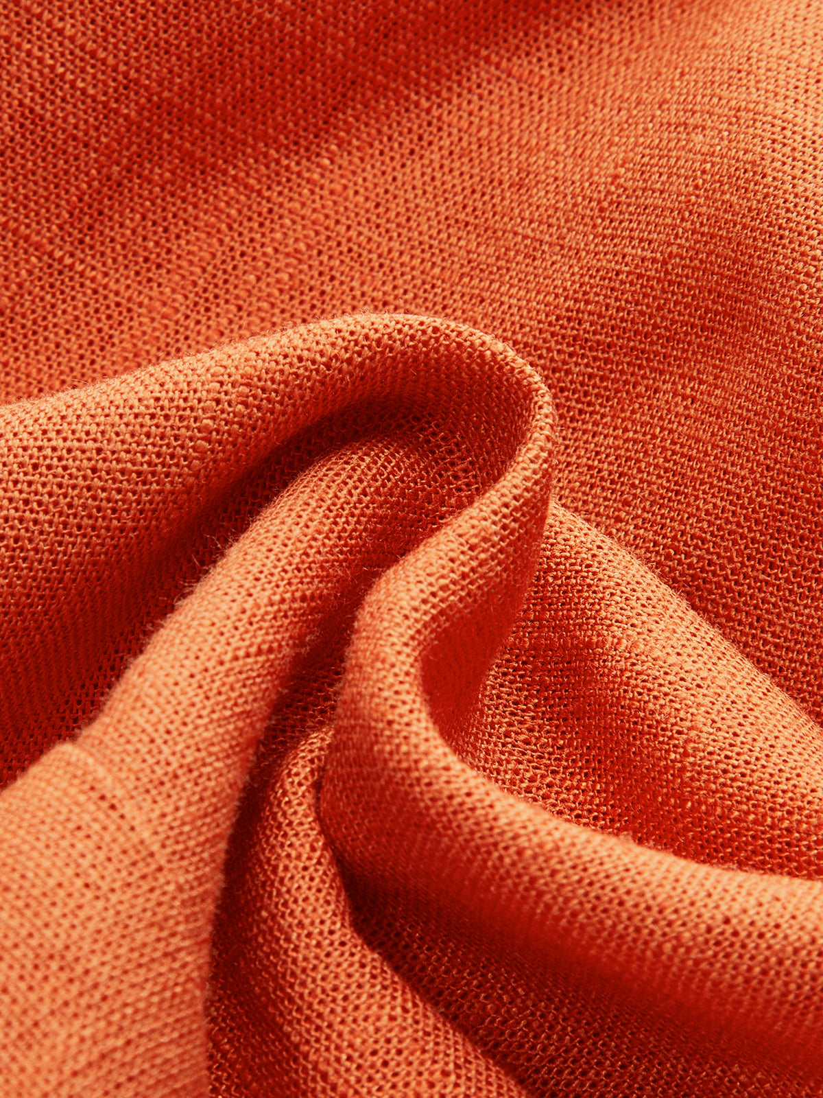 Cotton & Linen Criss-Cross Front Blouse-Chicvia