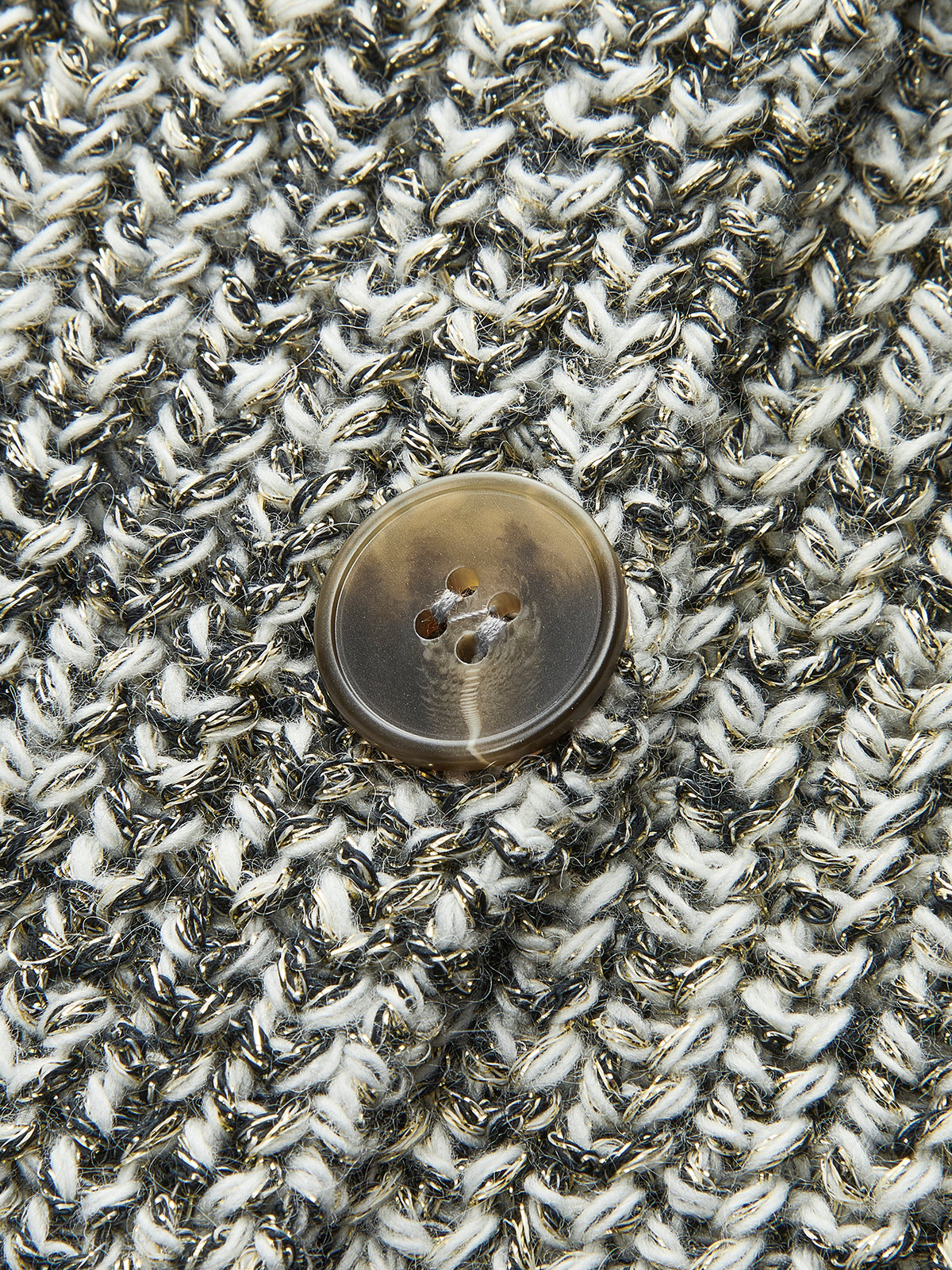 Knit Button-Down Vest-Chicvia