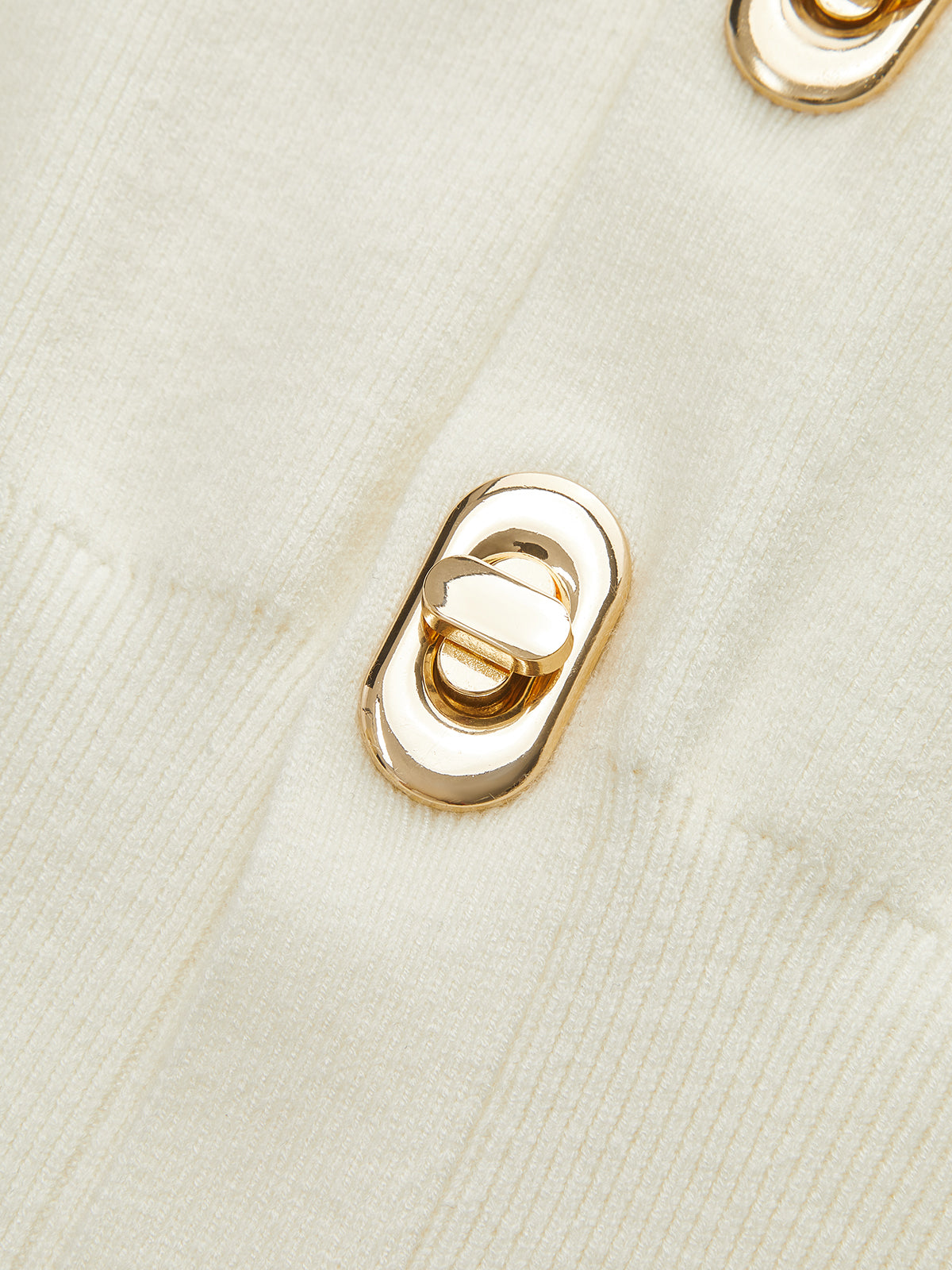 Metal Buttons Knit Vest-Chicvia