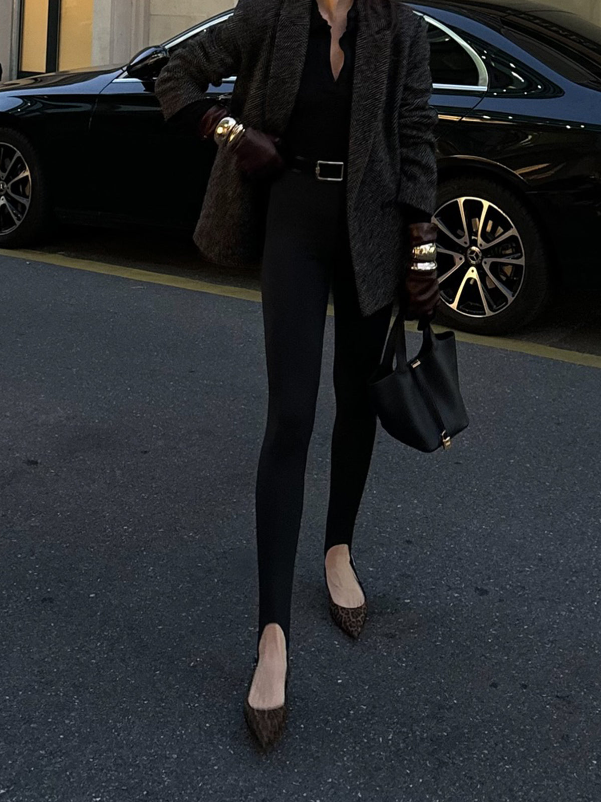 Leopard Kitten Slingback Pumps-Chicvia