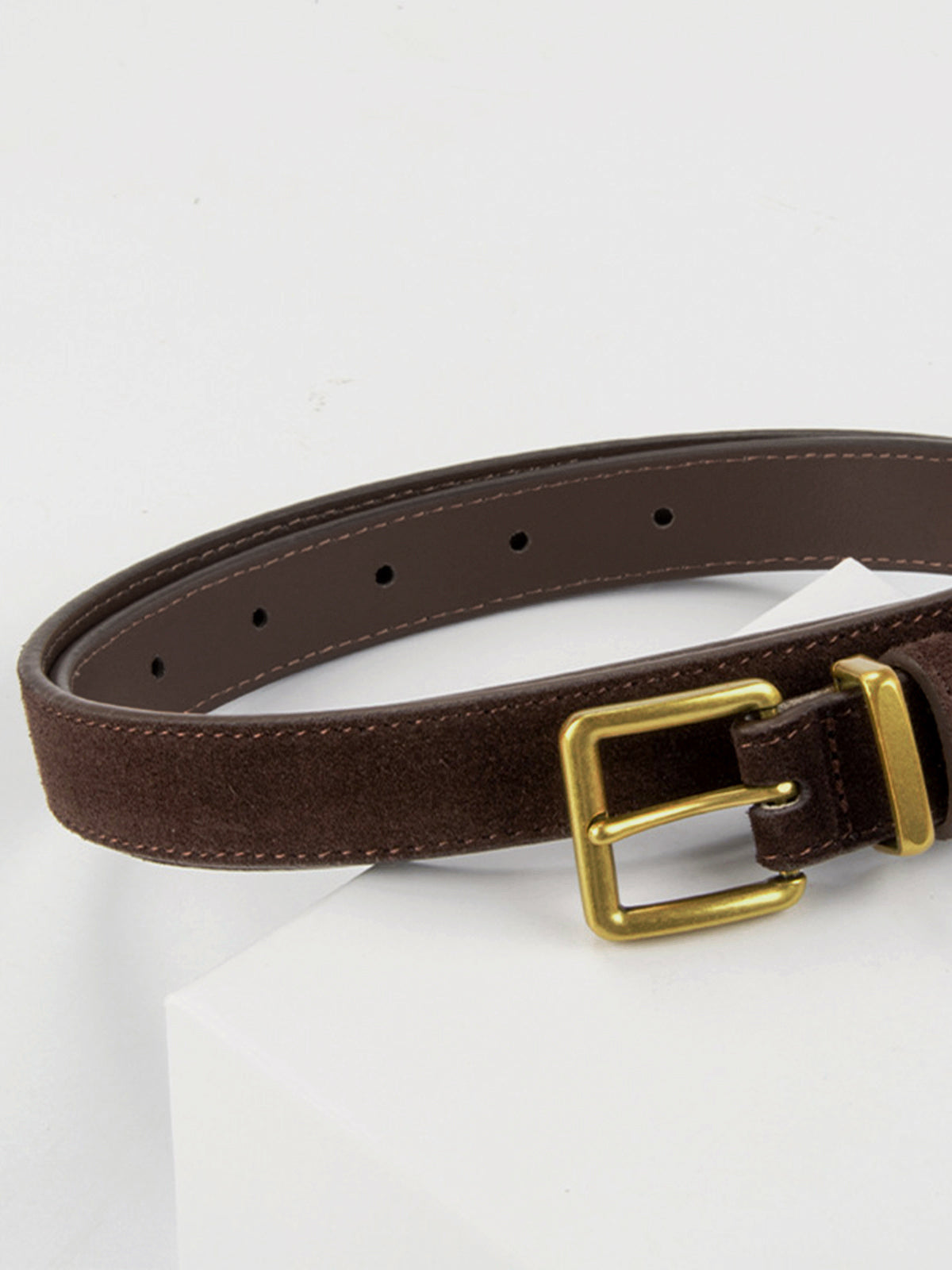 Minimalist Buckle Slim Belt-Chicvia