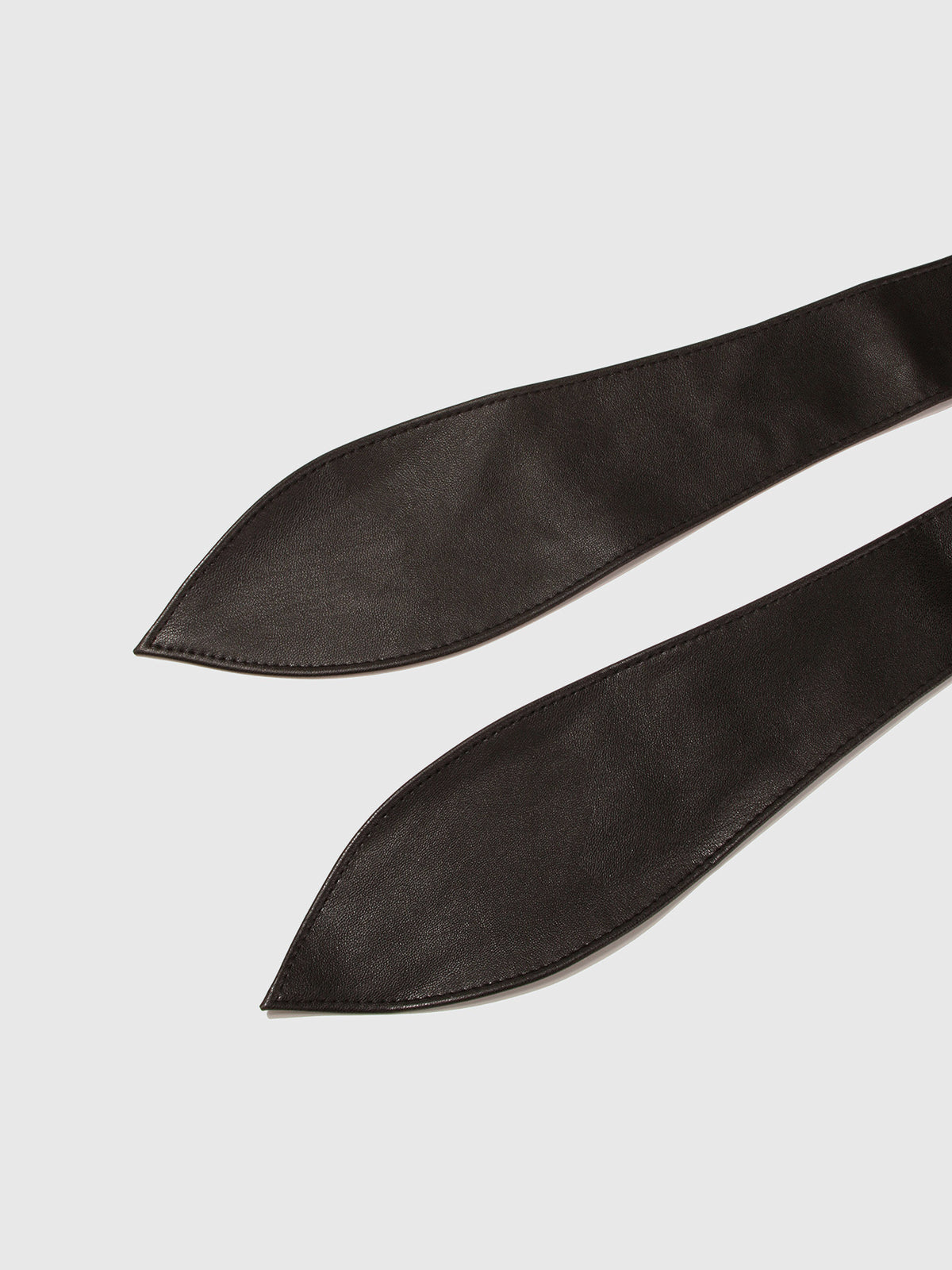 Faux Leather Wrap Belt-Chicvia