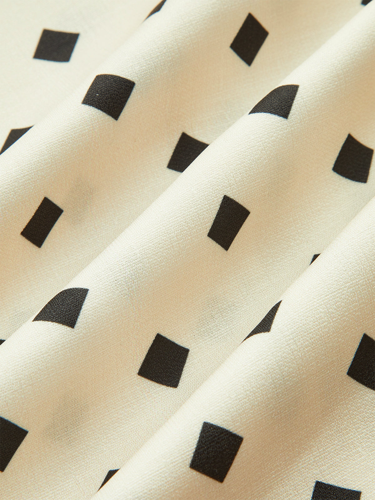 Polka Dot Midi Dress with Scalloped Straps-Chicvia