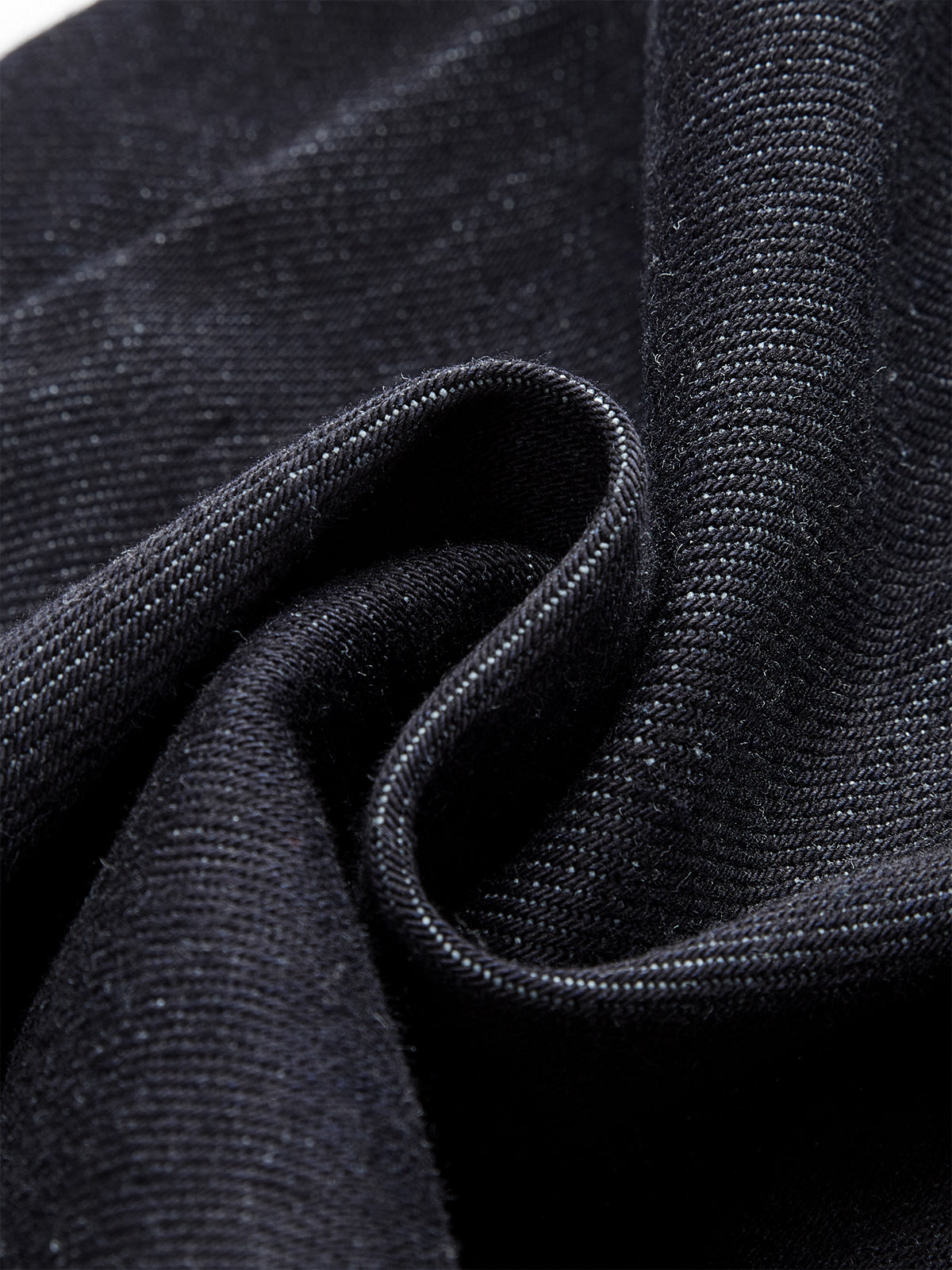 Contrast Trim Denim Shorts-Chicvia