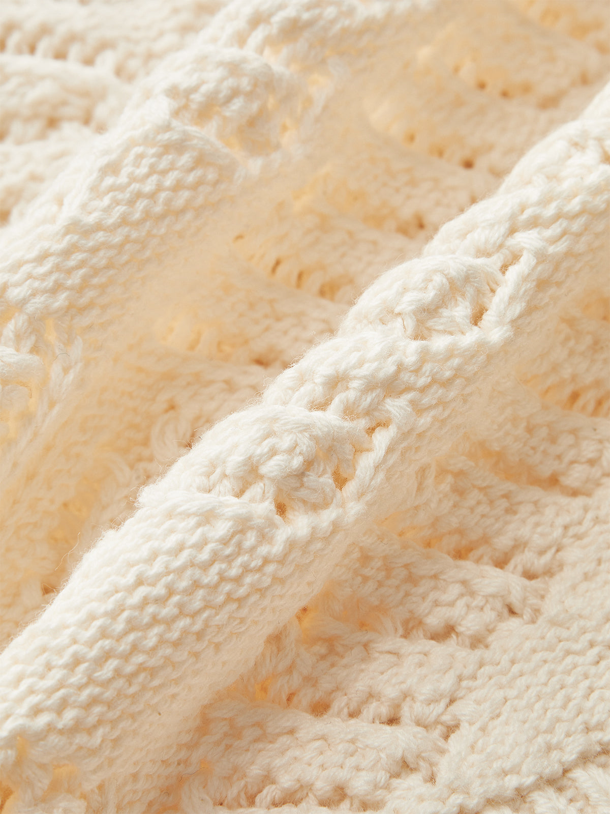 Knitted Sleeveless Cardigan with Button Front-Chicvia