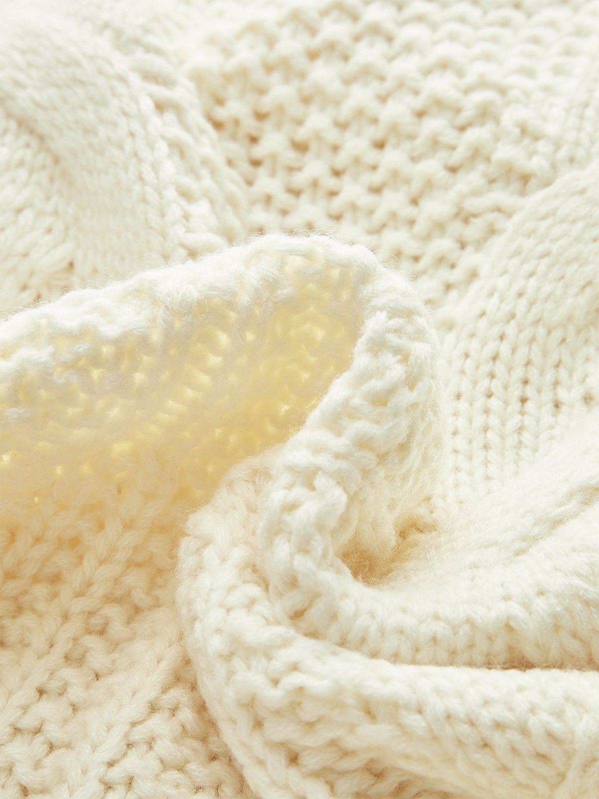 Cable Knit Sleeveless Peplum Top-Chicvia