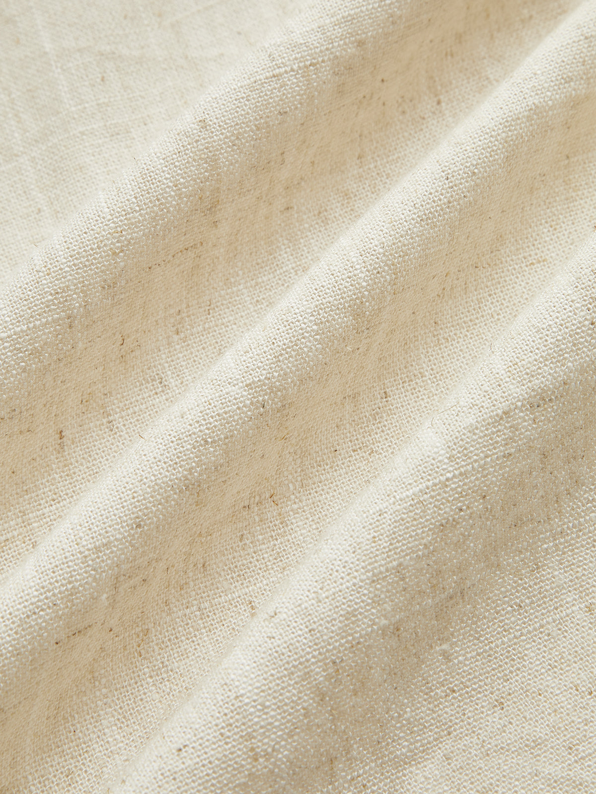 Cotton & Linen Kimono Sleeve Wrap Dress-Chicvia