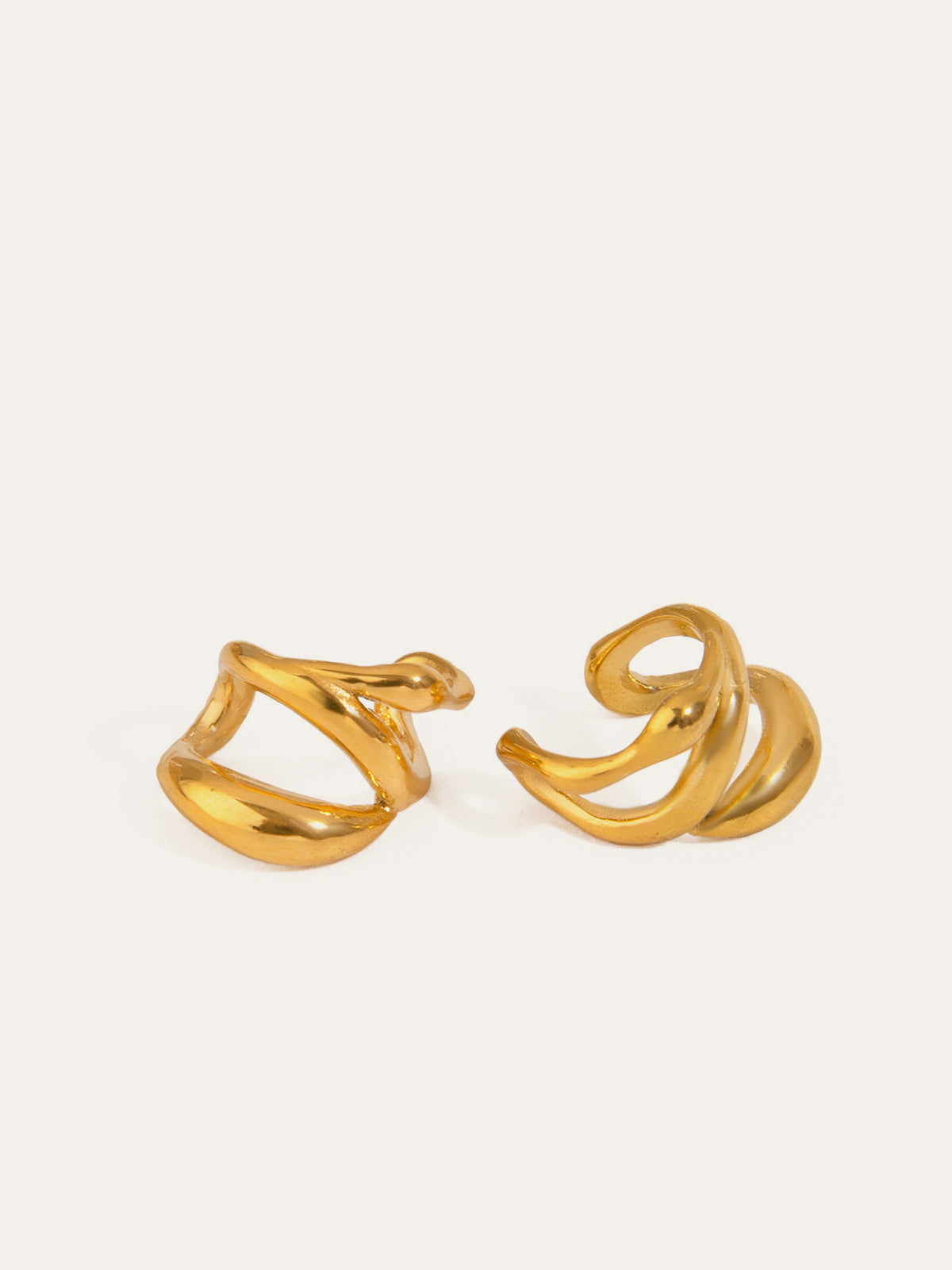 Geometric-Shaped Ear Cuff-Chicvia