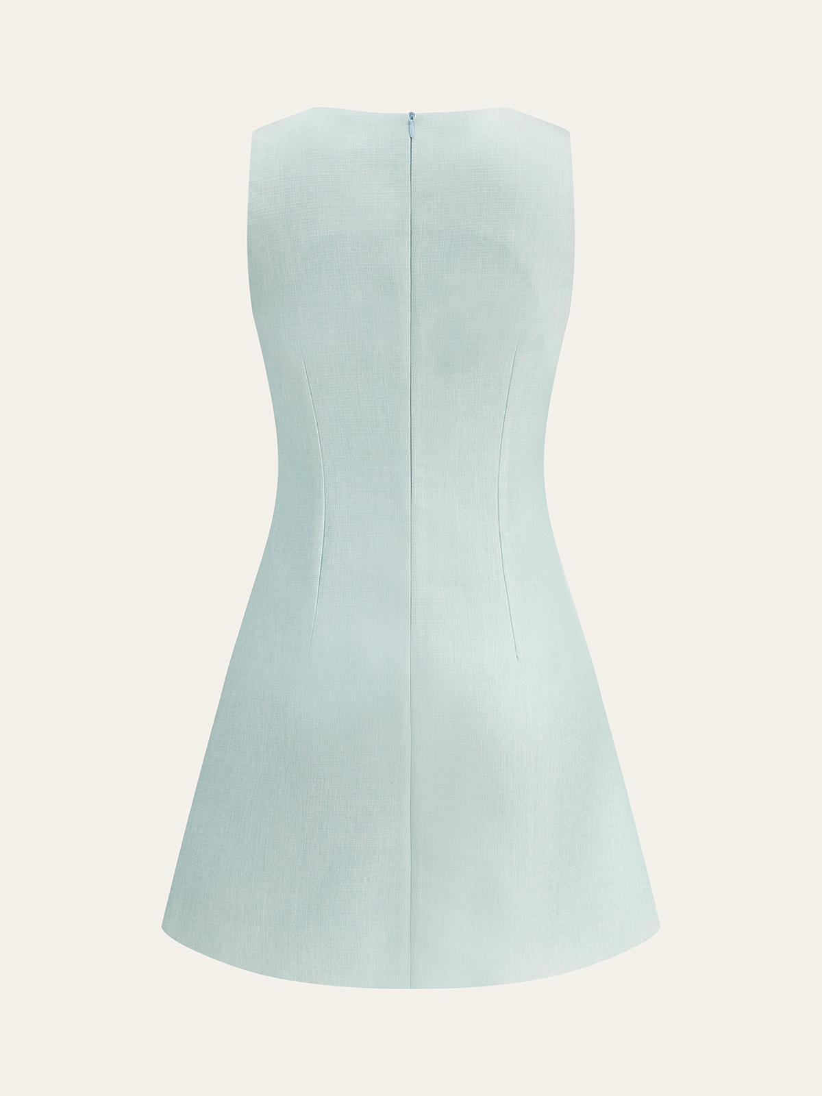 Floral Print Decor Pocket Dress-Chicvia