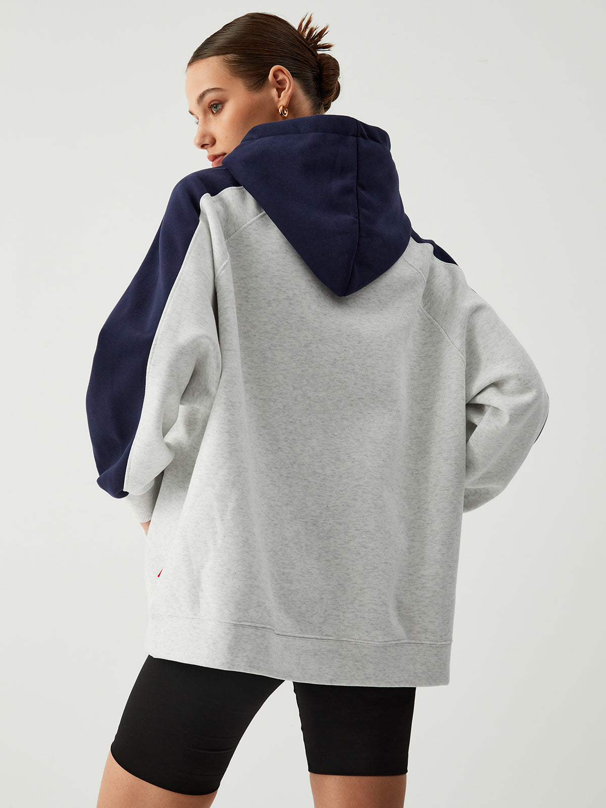 Feel The Spark Oversized Hoodie Sweatshirt-Chicvia
