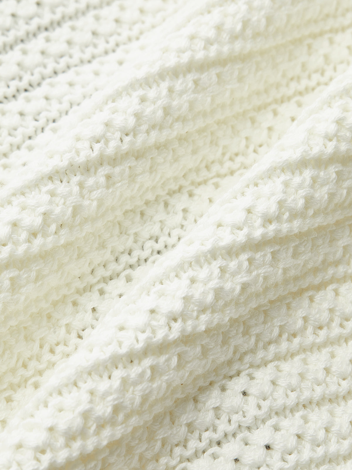 Button Striped Trim Knit Vest-Chicvia