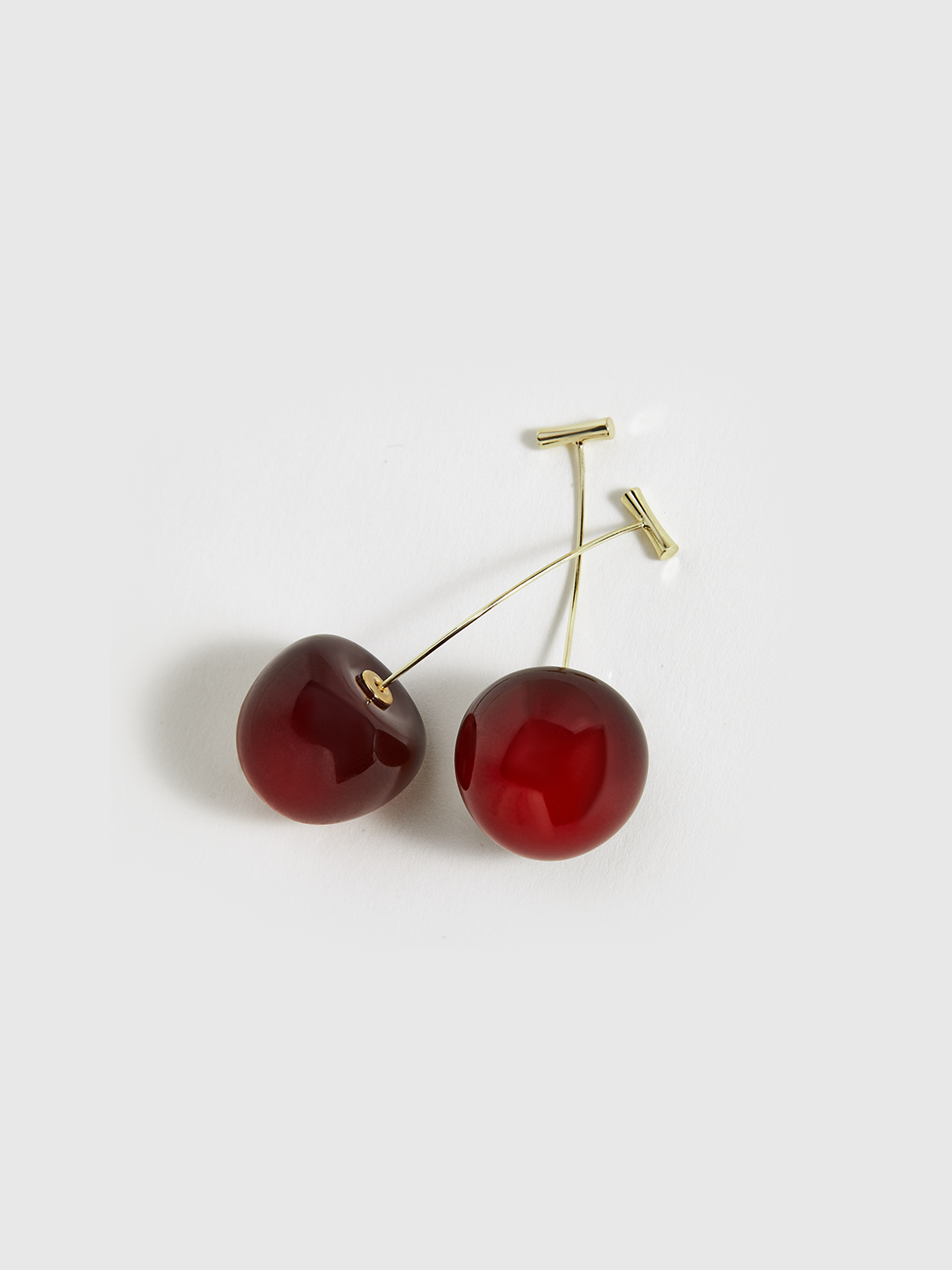 Cherry Shaped Dangle Earrings-Chicvia