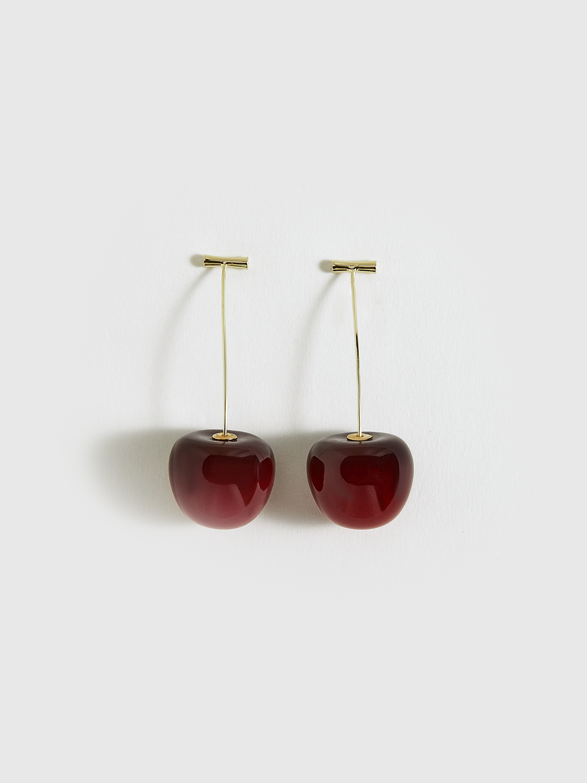 Cherry Shaped Dangle Earrings-Chicvia
