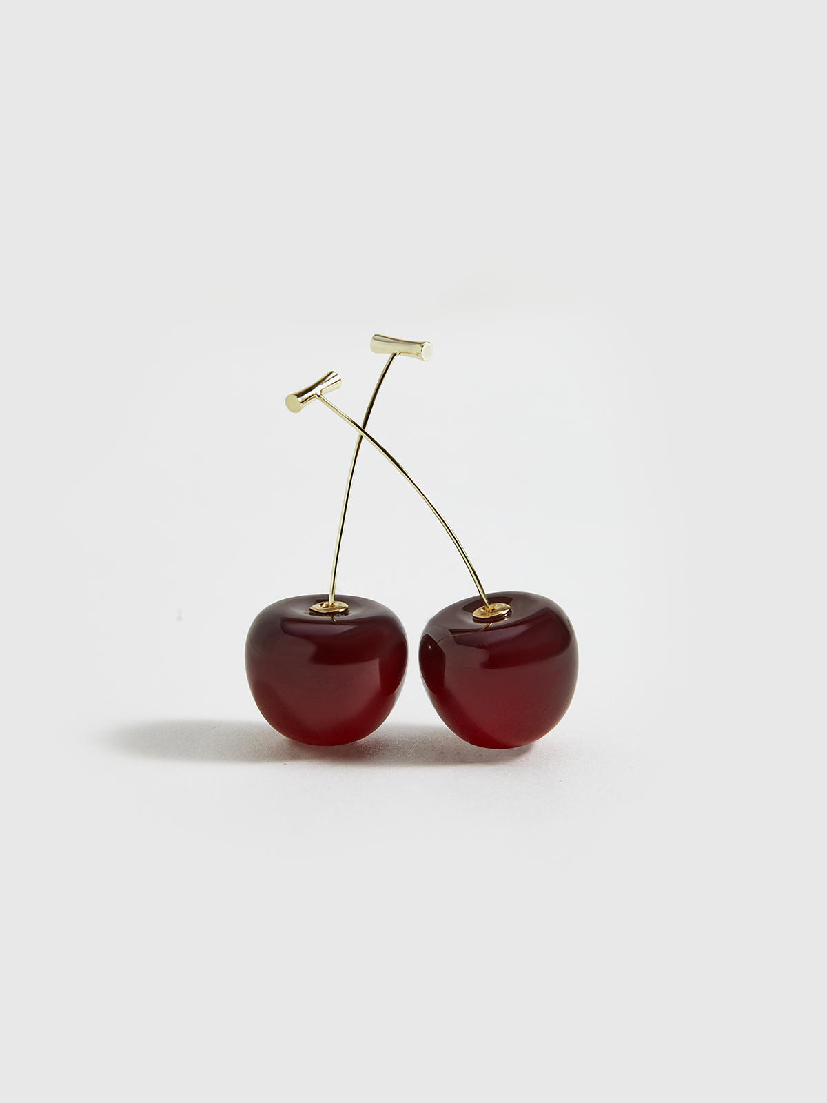 Cherry Shaped Dangle Earrings-Chicvia