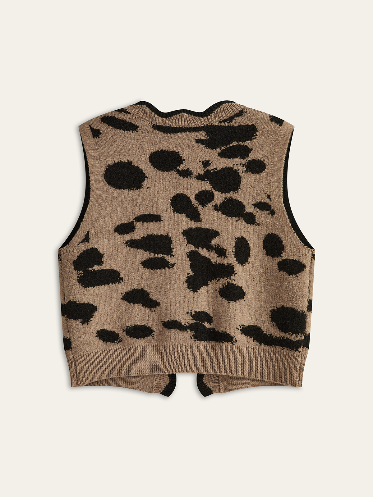 Leopard Print Cardigan-Chicvia