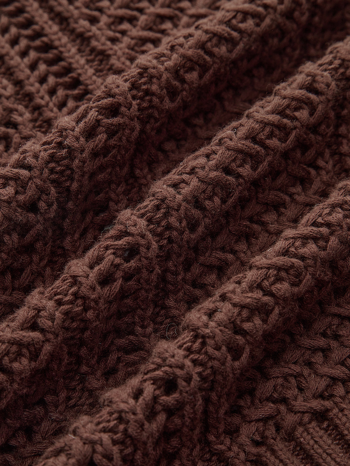 Button Front Sweater Vest-Chicvia