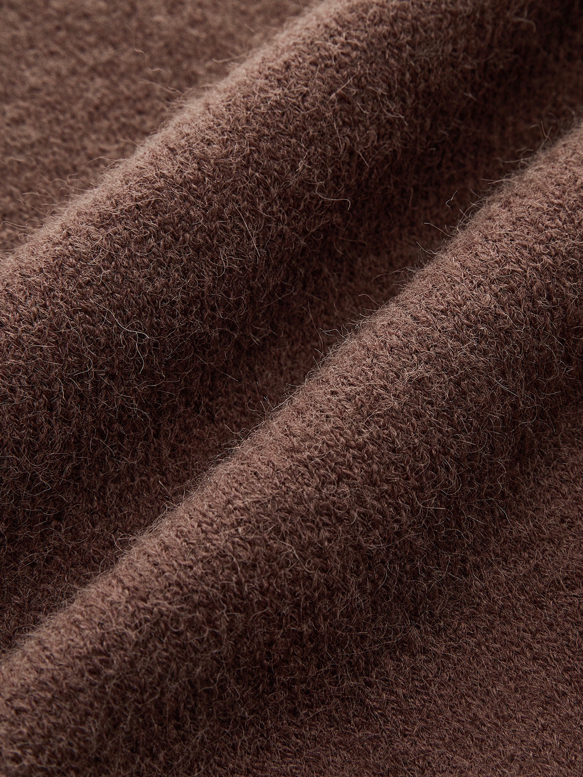 Crew Neck Button-Front Knit Cardigan-Chicvia