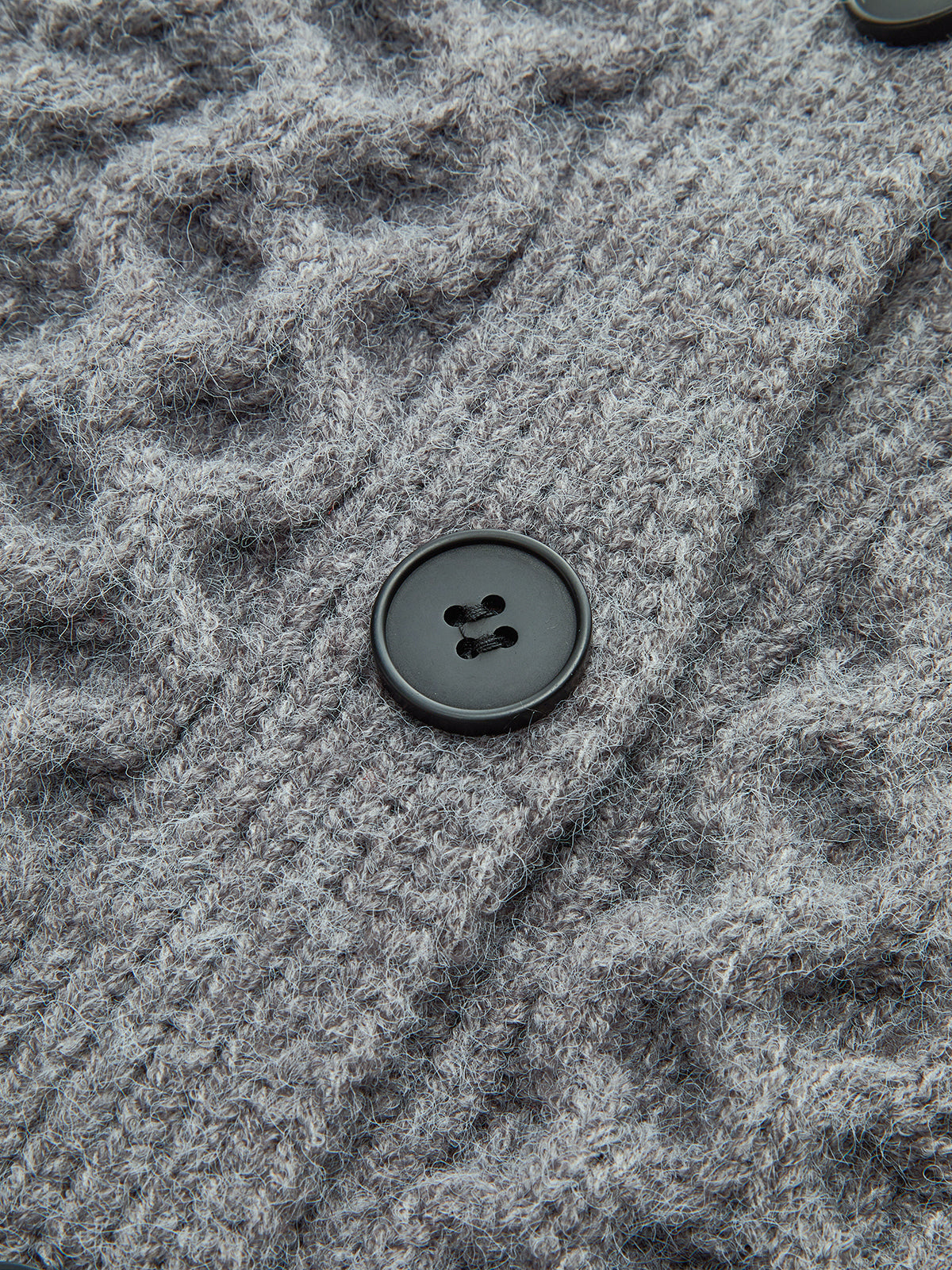 Cable-Knit Sleeveless Sweater Vest-Chicvia