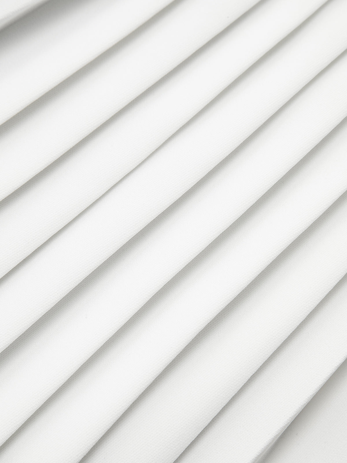 Contrast Pleated Panel Mini Skirt-Chicvia