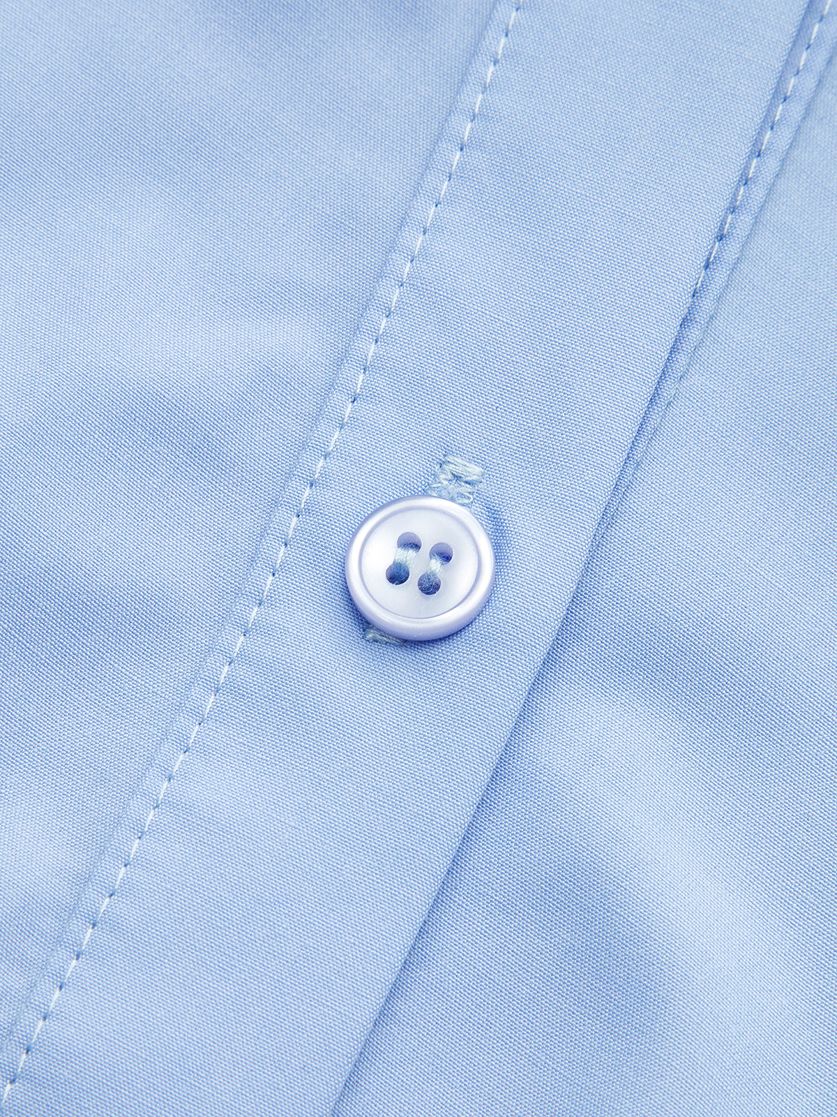 Lace Trim Asymmetric Hem Shirt Dress-Chicvia