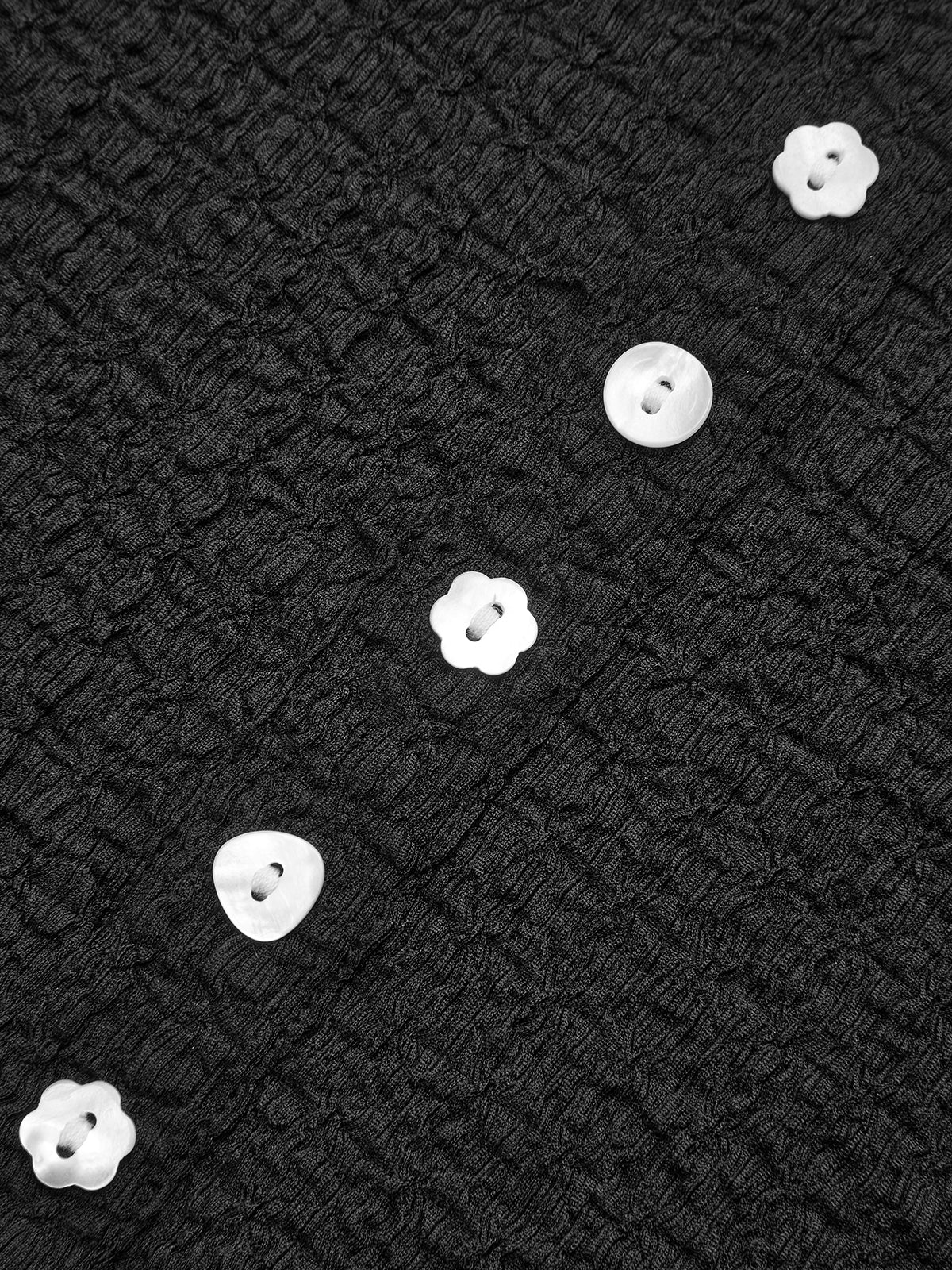 Decor Button Top and Midi Skirt Set-Chicvia