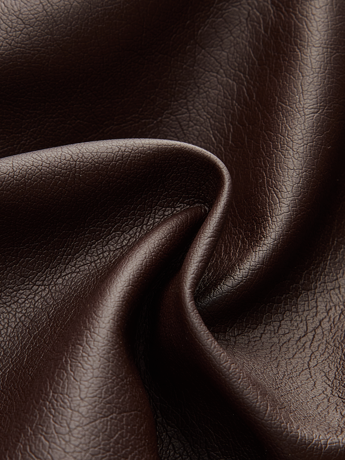 Faux Leather Knotted Top-Chicvia