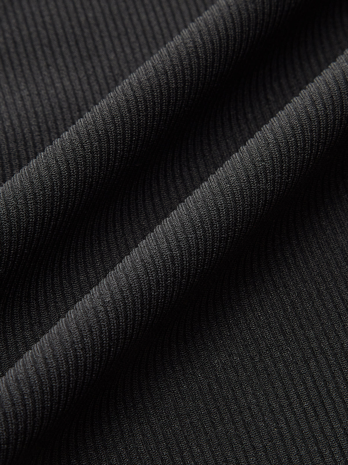 Polka Dot Panel Mock Neck Top-Chicvia