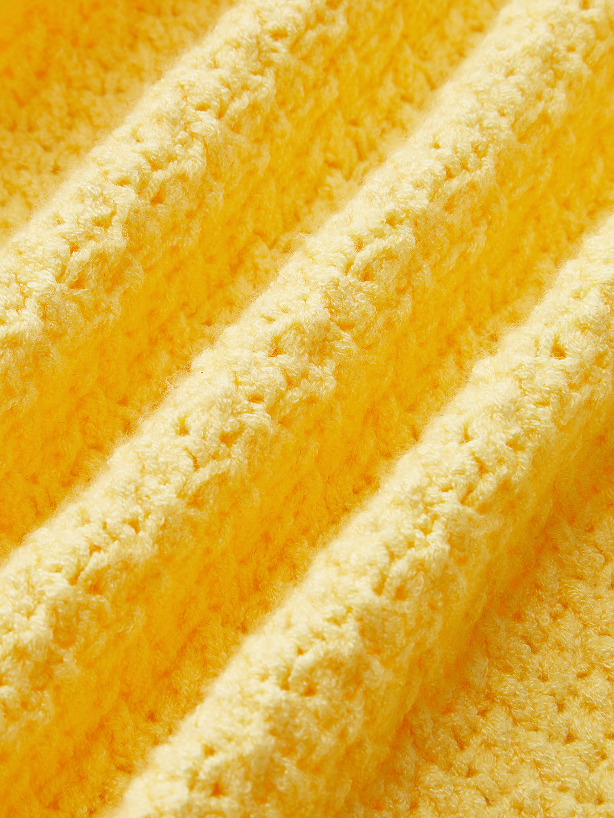 Metal Detail Scallop Trim Knit Vest-Chicvia