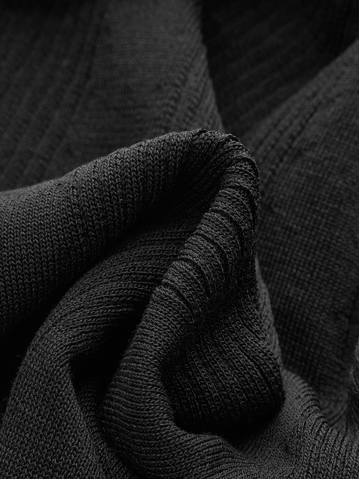 Contrast Bow Belt Ribbed Knit Midi Skirt-Chicvia