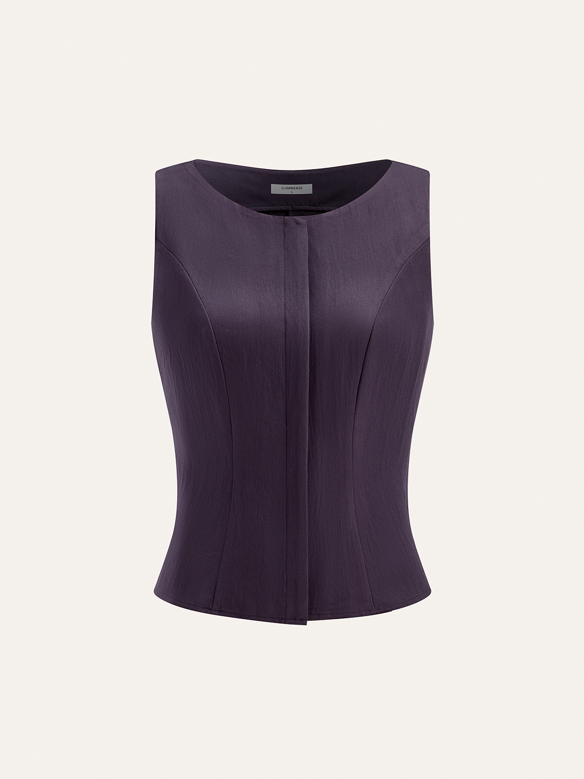 Cotton Blend Sleeveless Top and Pants Set-Chicvia