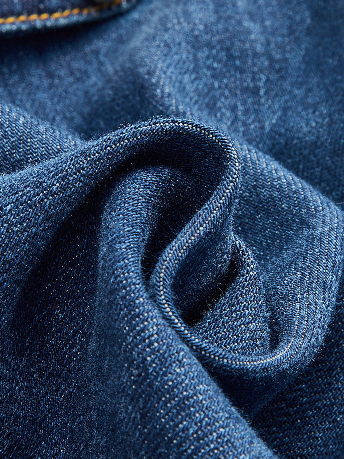 Pocketed Belted Denim Dress-Chicvia