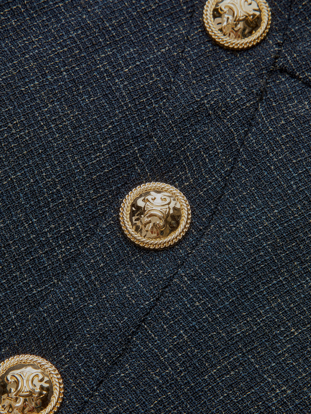 Metal Detail Ruffled Hem Mini Skirt-Chicvia