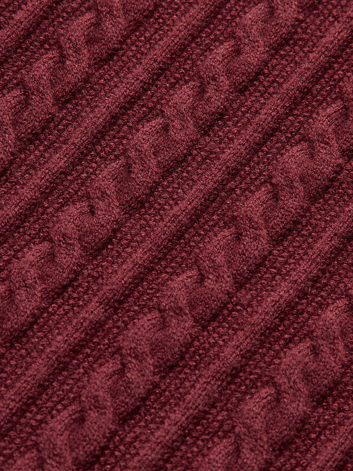 Metal Detail Cable Knit Cardigan-Chicvia