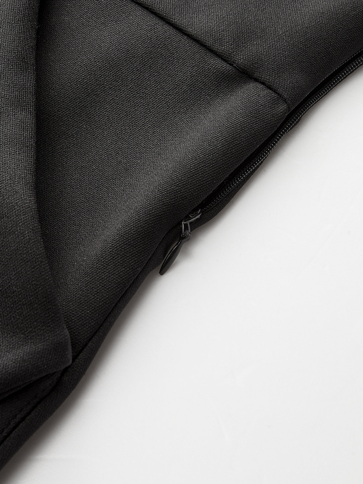 Cut-Out Contrast Collared Maxi Dress-Chicvia