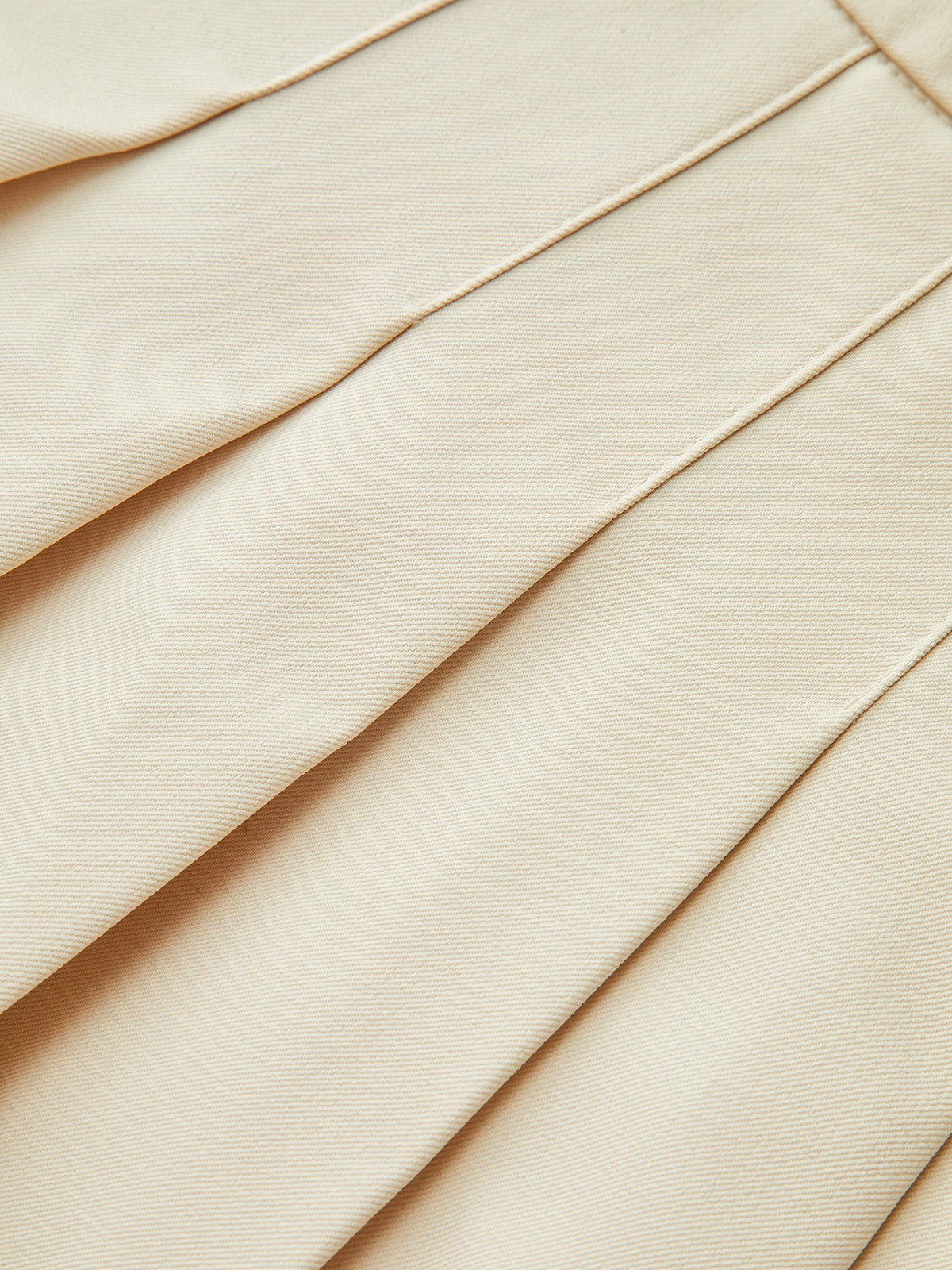 Metal Detail Pleated Mini Skirt-Chicvia