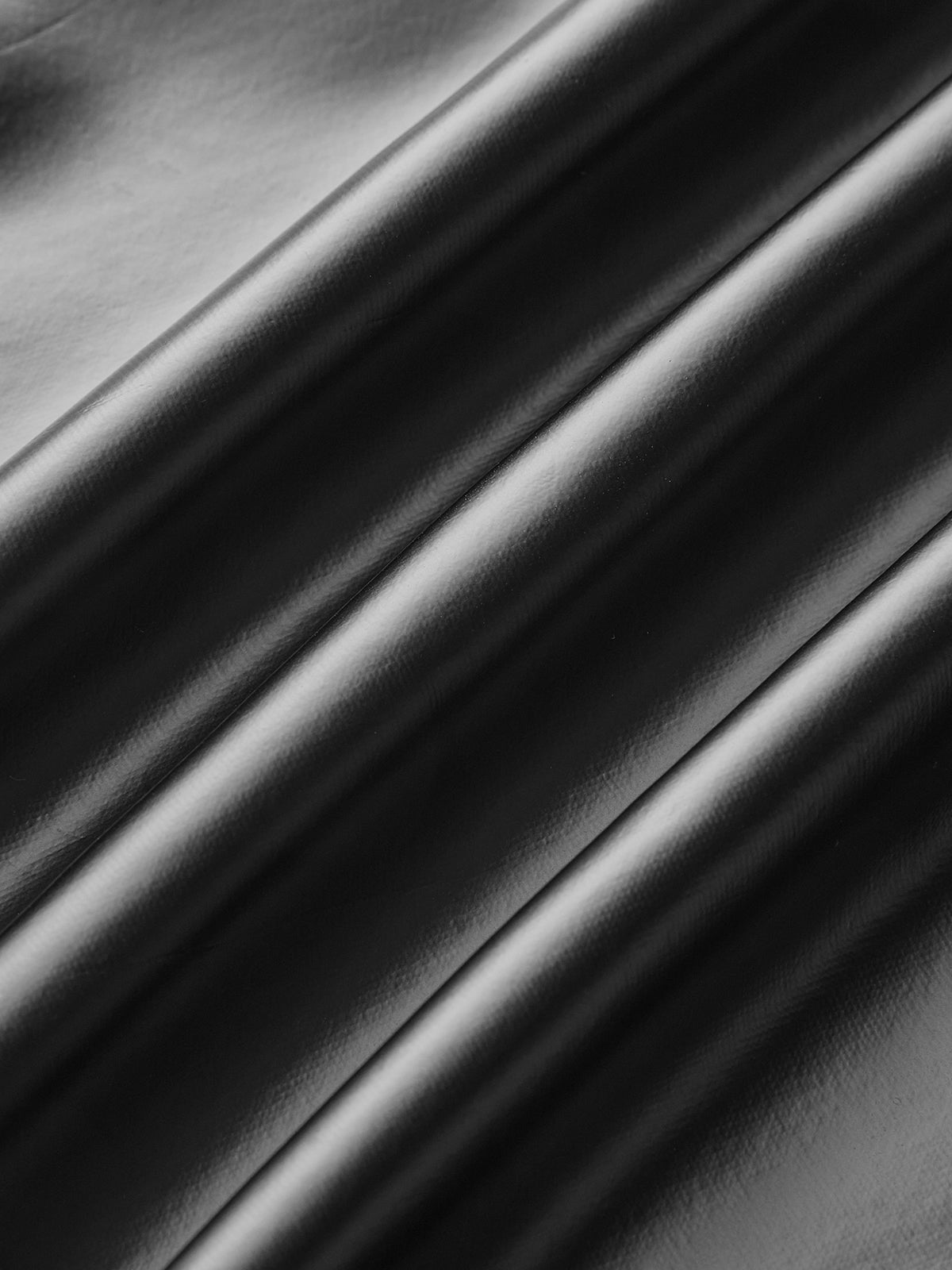 Faux Leather Paneled Knit Long Sleeve Mini Dress-Chicvia