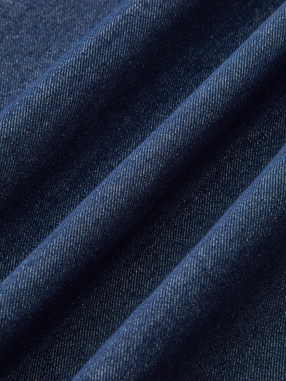 Lace Trim Denim Cami Maxi Dress-Chicvia