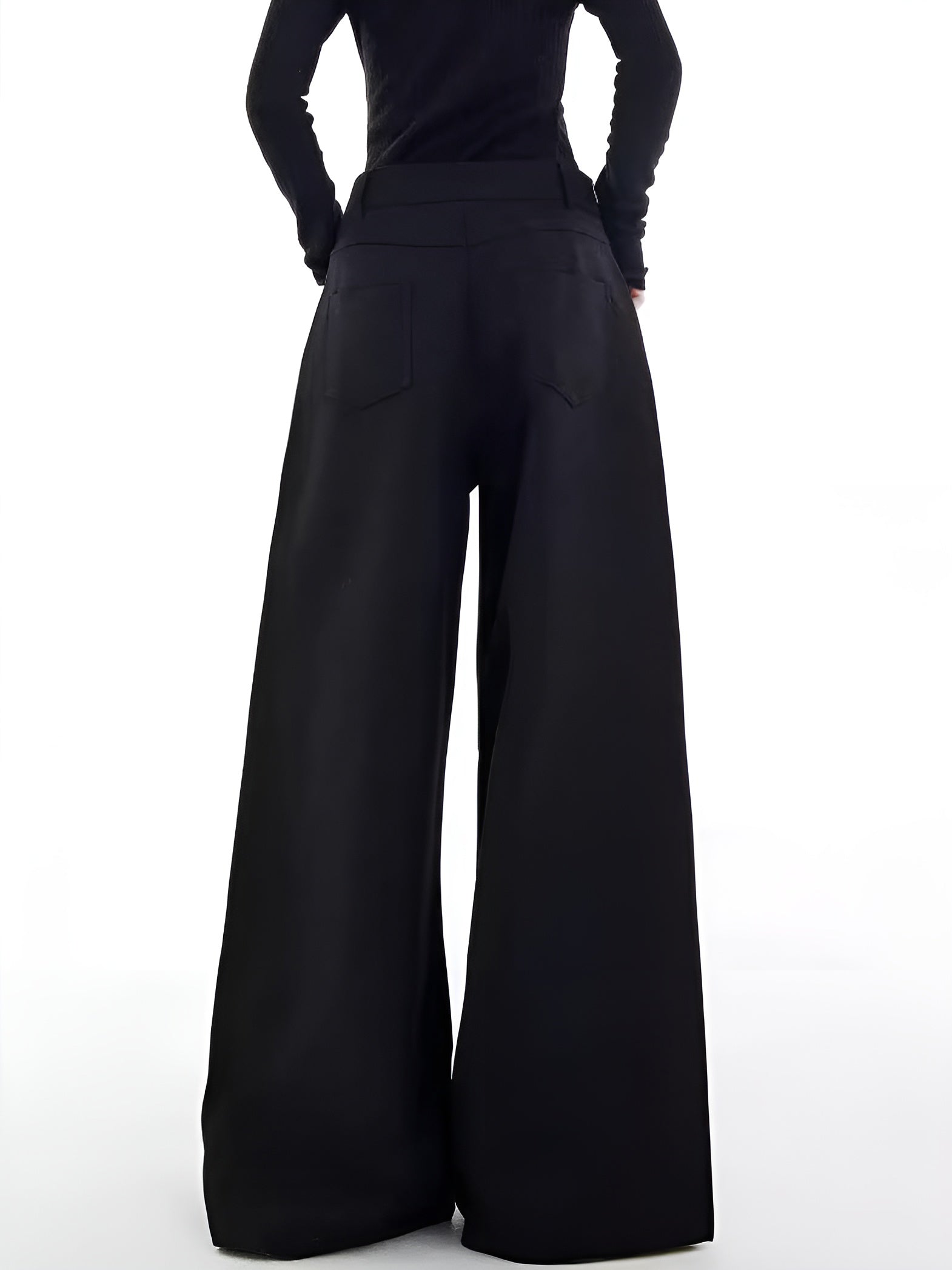 Casual Wide-Leg Thin Pants-Chicvia