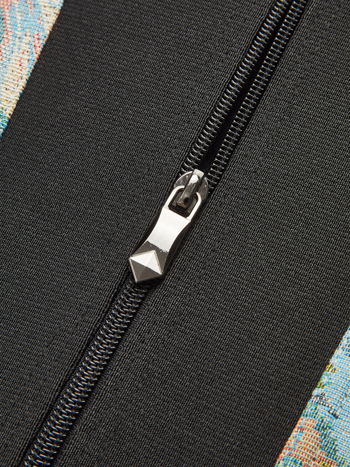 Floral Jacquard Corset Top-Chicvia