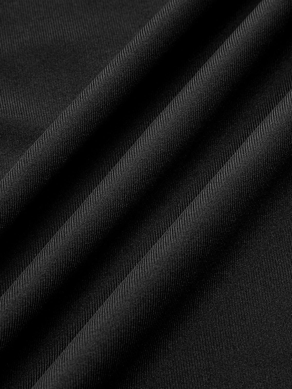 Metal Detail V-Neck Long Sleeve Blouse-Chicvia