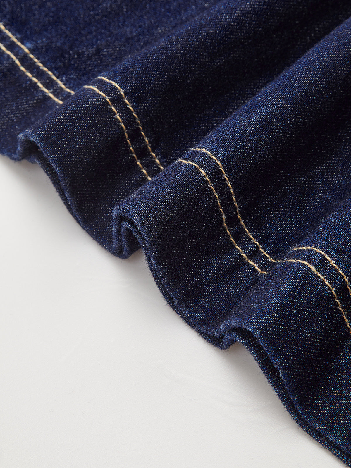 Metal Button Belted Denim Flare Mini Dress-Chicvia