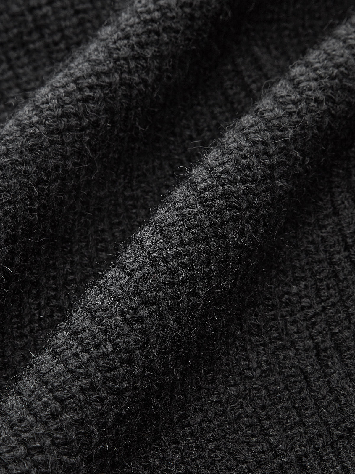 Denim Panel Knit Cardigan-Chicvia