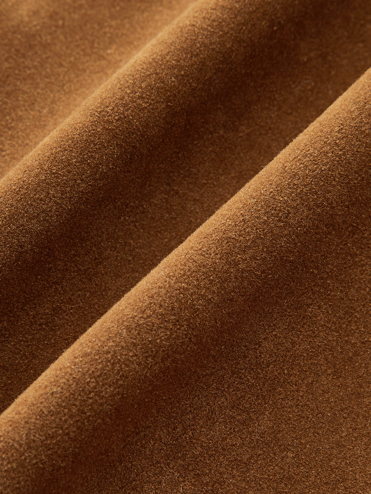 Irregular Metal Detail Suede Effect Mini Skirt-Chicvia