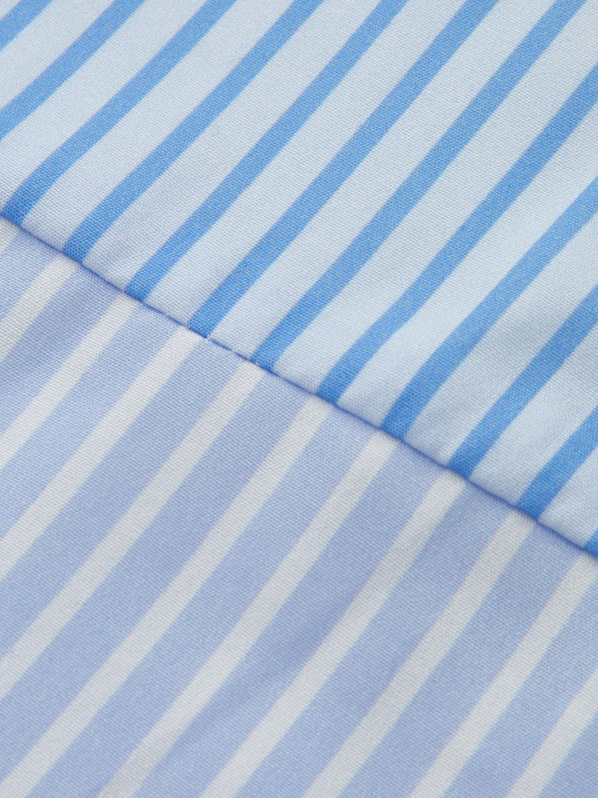 Metal Detail Striped Maxi Skirt-Chicvia