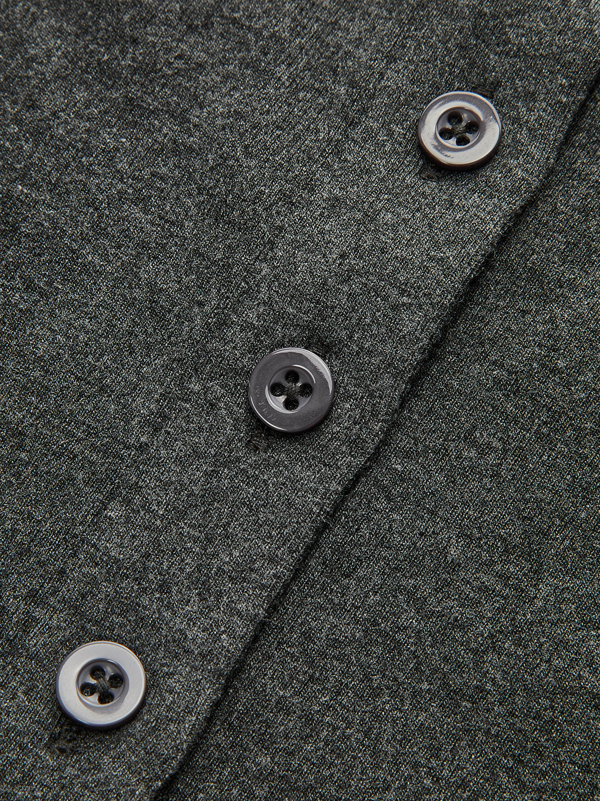 Mock Neck Cap-Sleeve Button T-Shirt-Chicvia