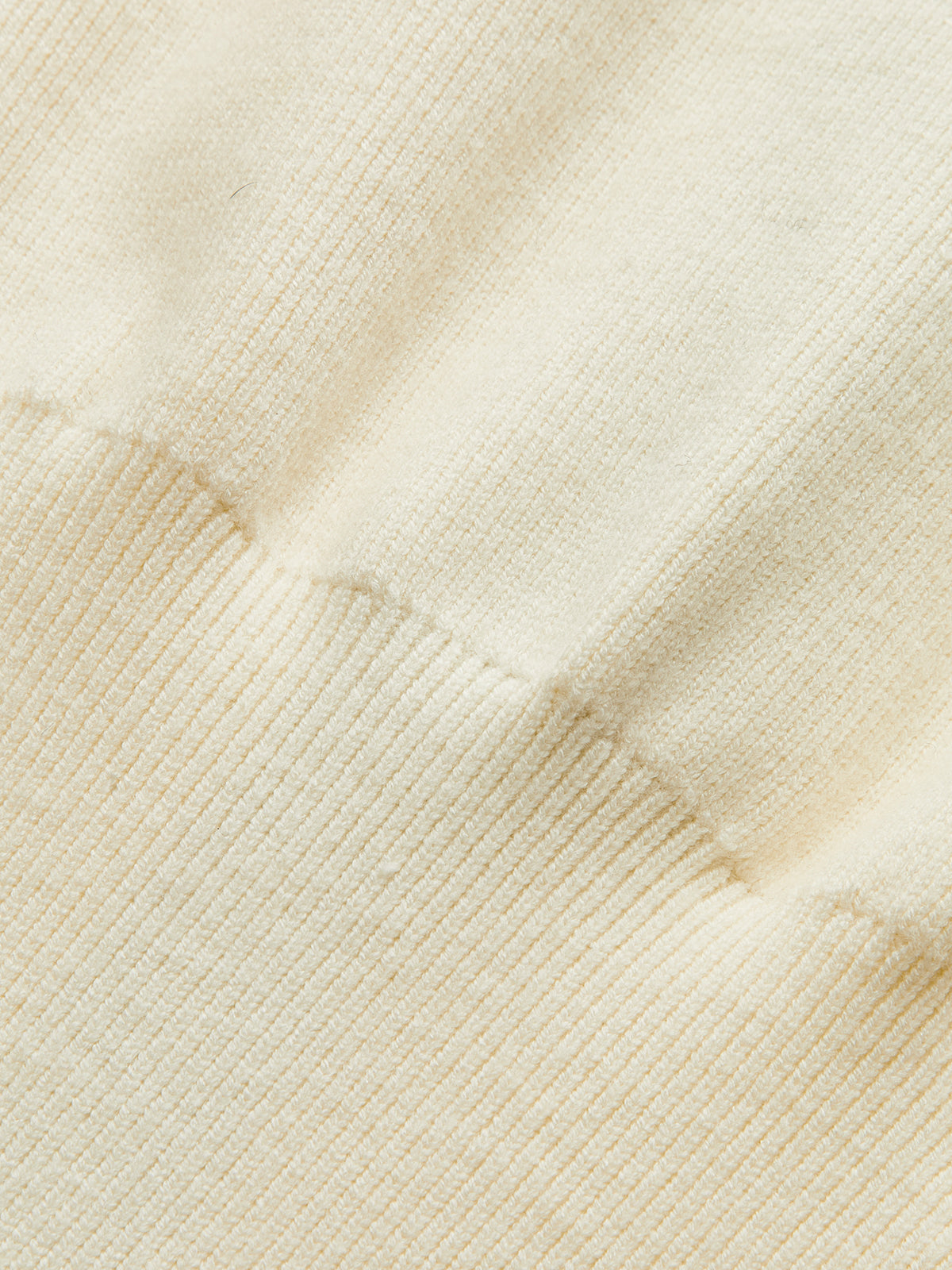 Denim Collar Metal Button V-Neck Knit Top-Chicvia