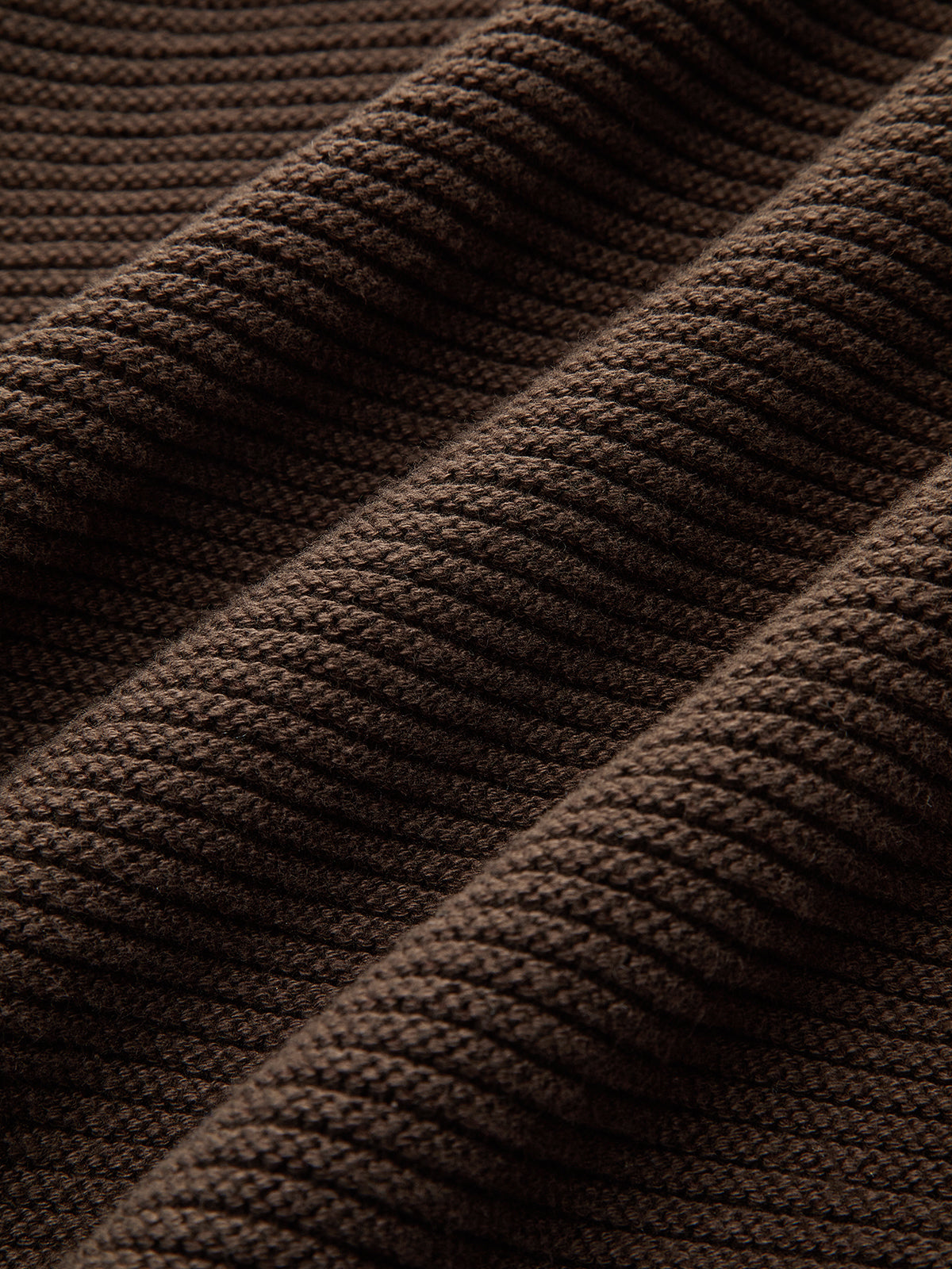 Metal Button V-neck Textured Cardigan-Chicvia