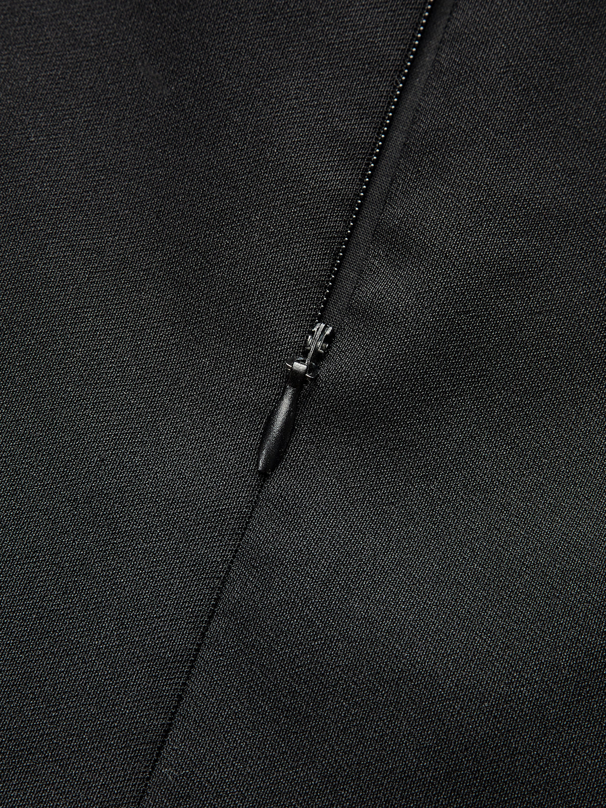 Long Sleeve Color-Block Pleated Dress-Chicvia