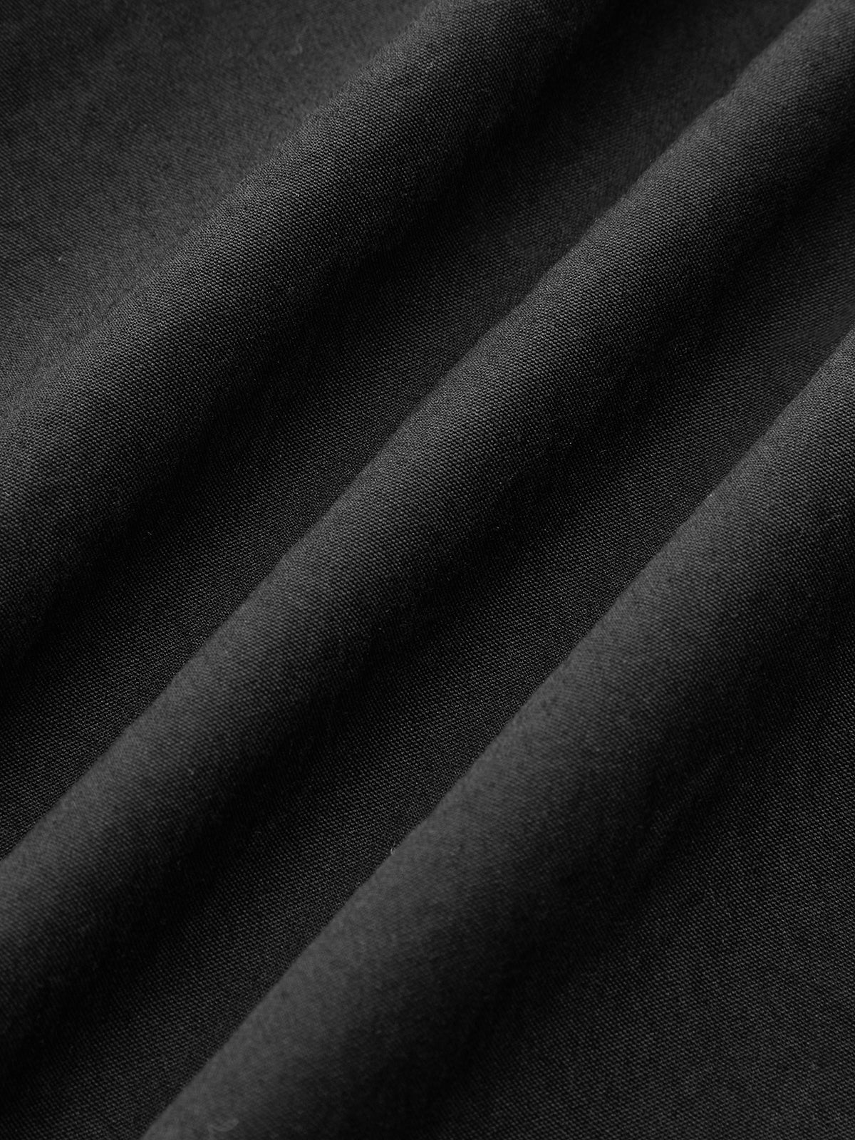 Flared Sleeve Asymmetric Wrap Shirt-Chicvia